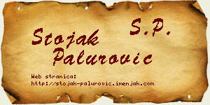 Stojak Palurović vizit kartica